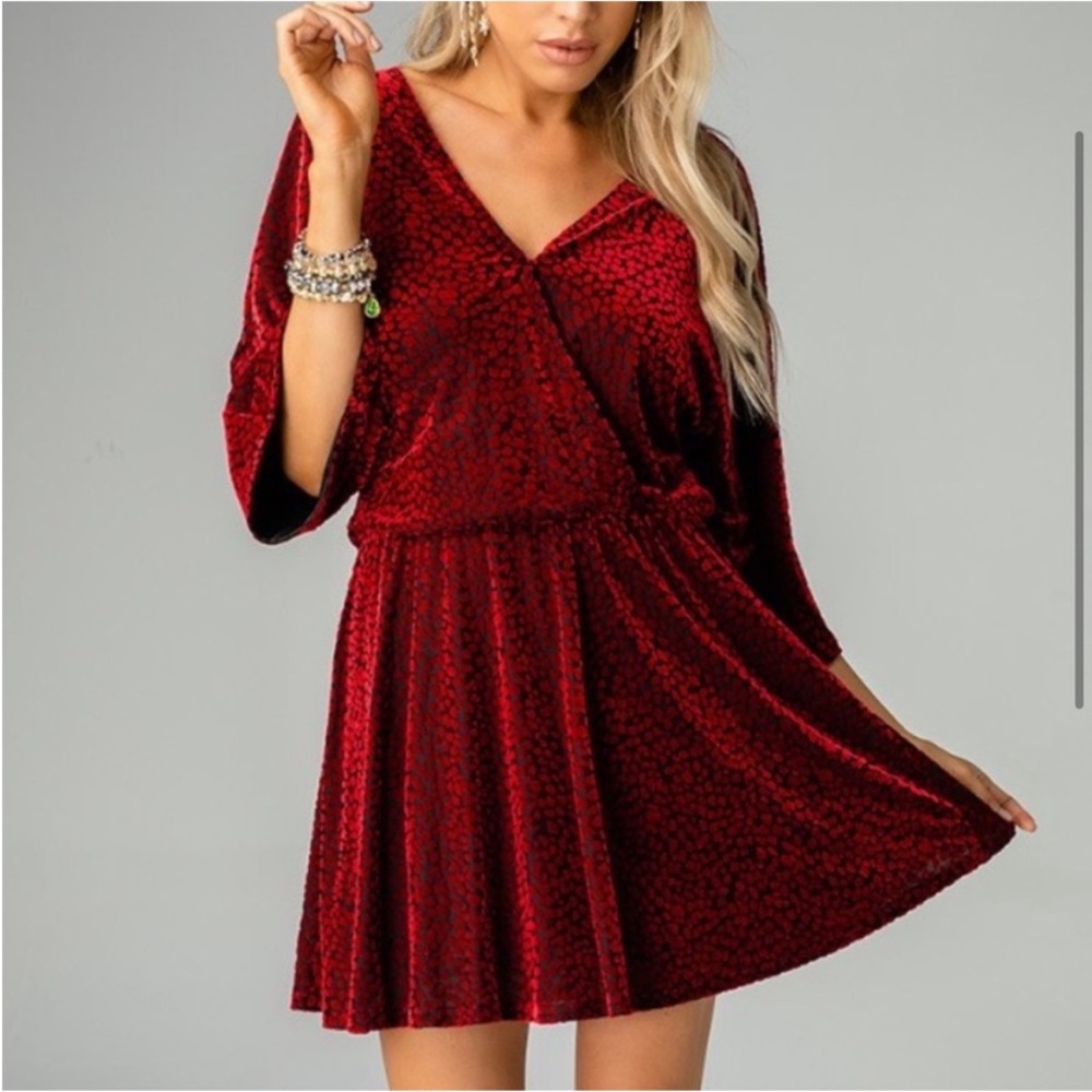 Buddy Love Velvet Dress